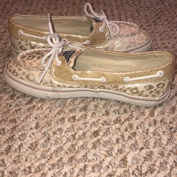 Sperry sparkle cheetah boat shoe - Picture 7 of 11